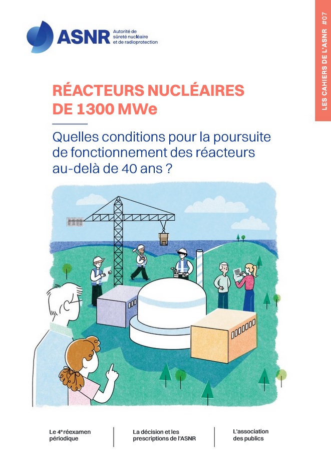 ASNR_FR's tweet image. #40ans1300MWe 🚨 20 réacteurs☢️ en 🇫🇷 atteignent leurs 40 ans ➡️ L’ASNR publie un cahier pédagogique pour expliquer 💡ses exigences sur leur 4e réexamen périodique 🔍Pourquoi ? Comment ? Quel calendrier ?... 📖À lire ici : 
asn.fr/information/pu… #sûreté #pédagogie #publication