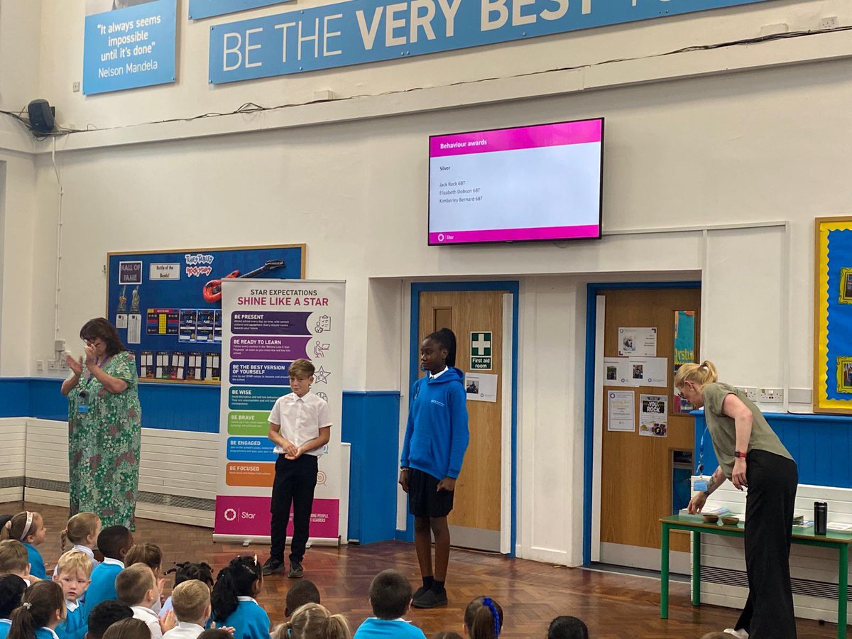 This morning we held our final Shining Stars Assembly of this academic year. We were proud to give out 84 certificates for 100% attendance this term, 19 certificates for 100% attendance all year, 21 most improved attendance and 39 shining stars awards. Well done all