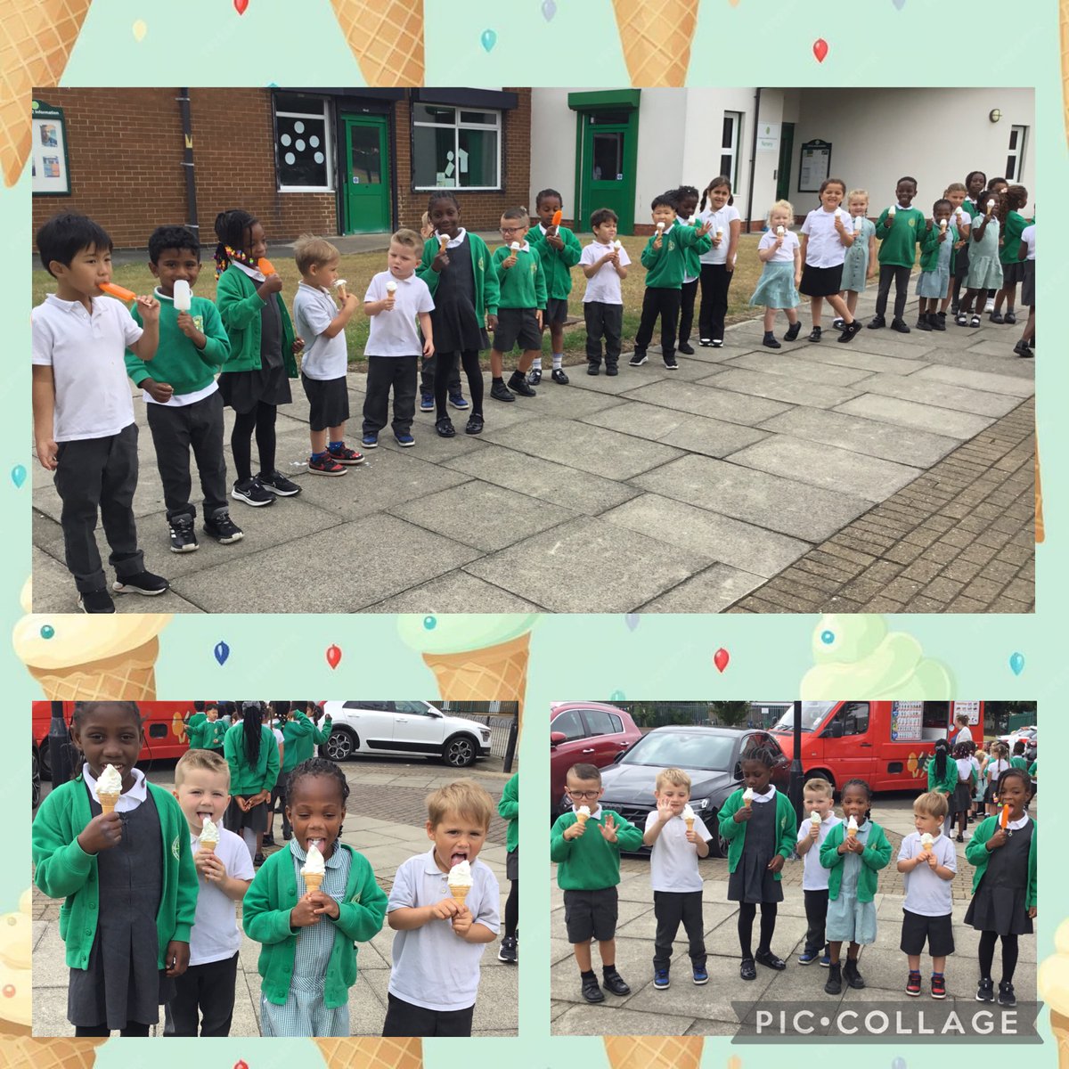 💚🍦Even more attendance ice-cream celebrations! 🍦💚
