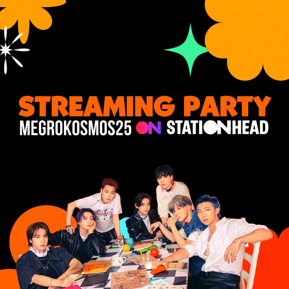 ohmegoodness25's tweet photo. 🧡STREAMING PARTY🧡
Are you ready for PERMISSION TO DANCE: LIVE ALBUM? We are hyping it up all week at Megrokosmos25 on @STATIONHEAD
🧡PTD live tracks
🧡New releases
🧡Charting
🧡Song goals
24/7, you just have to join!
🔗: https://t.co/aASxJBZUMB https://t.co/cOxQFxKS7t