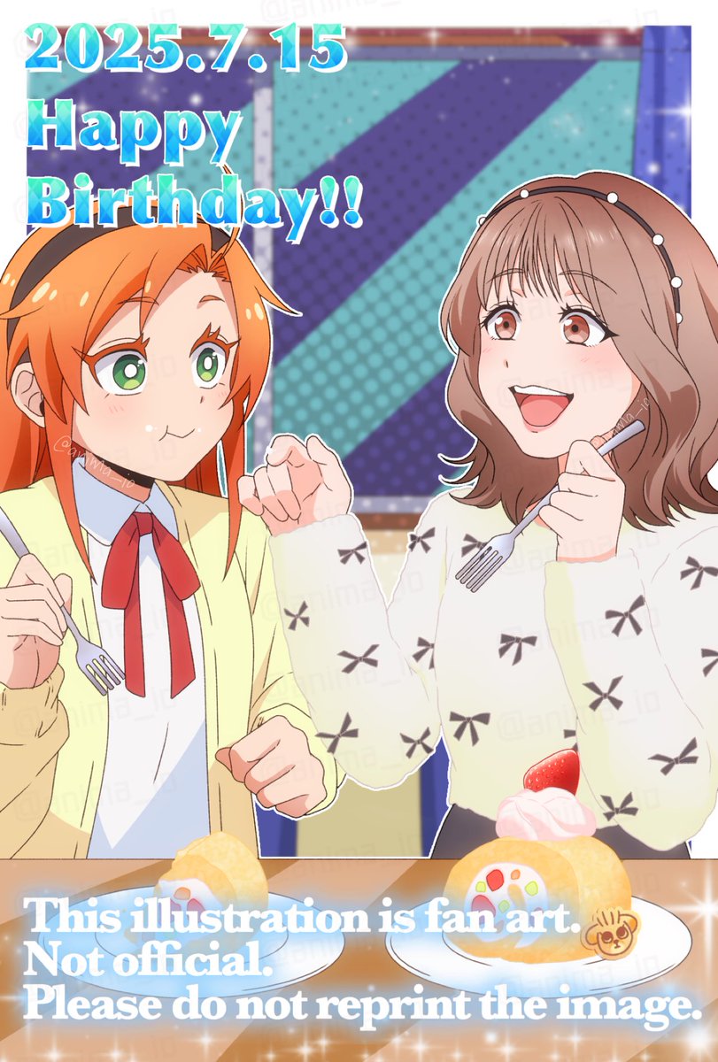 anima_io's tweet image. なつみさん(@HIOKANATSUMI )
お誕生日おめでとうございます！🎉✨
