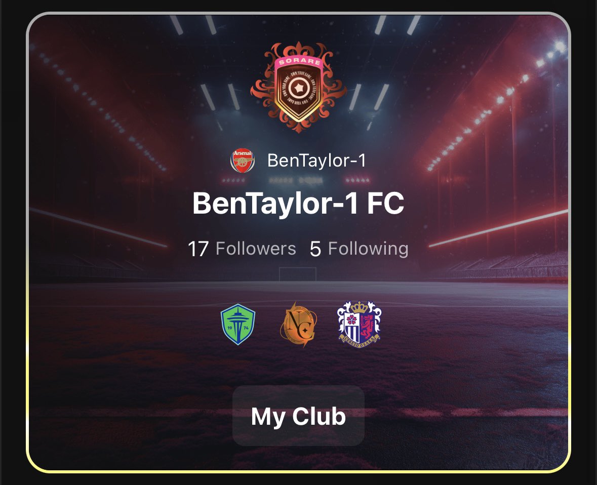 Take any 3 cards listed at 0.0003 ETH (0.45p)

For 0.0005 ETH (£1) 

Username below take as many as you like 

RT’s appreciated #sorare