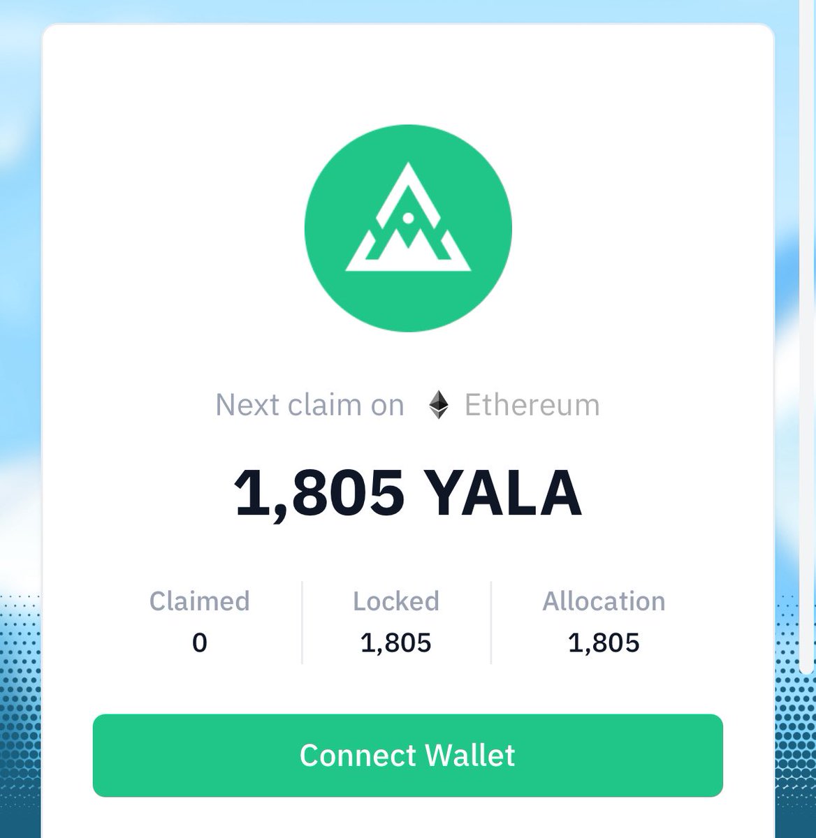 Modal 200jt atau 12k$ Eligible 1800 YALA 💶

Lumayan 15% APR + Eligible Yala dalam kurung waktu sebulan lebih 🤑

Check eligible &gt; claim.yala.org