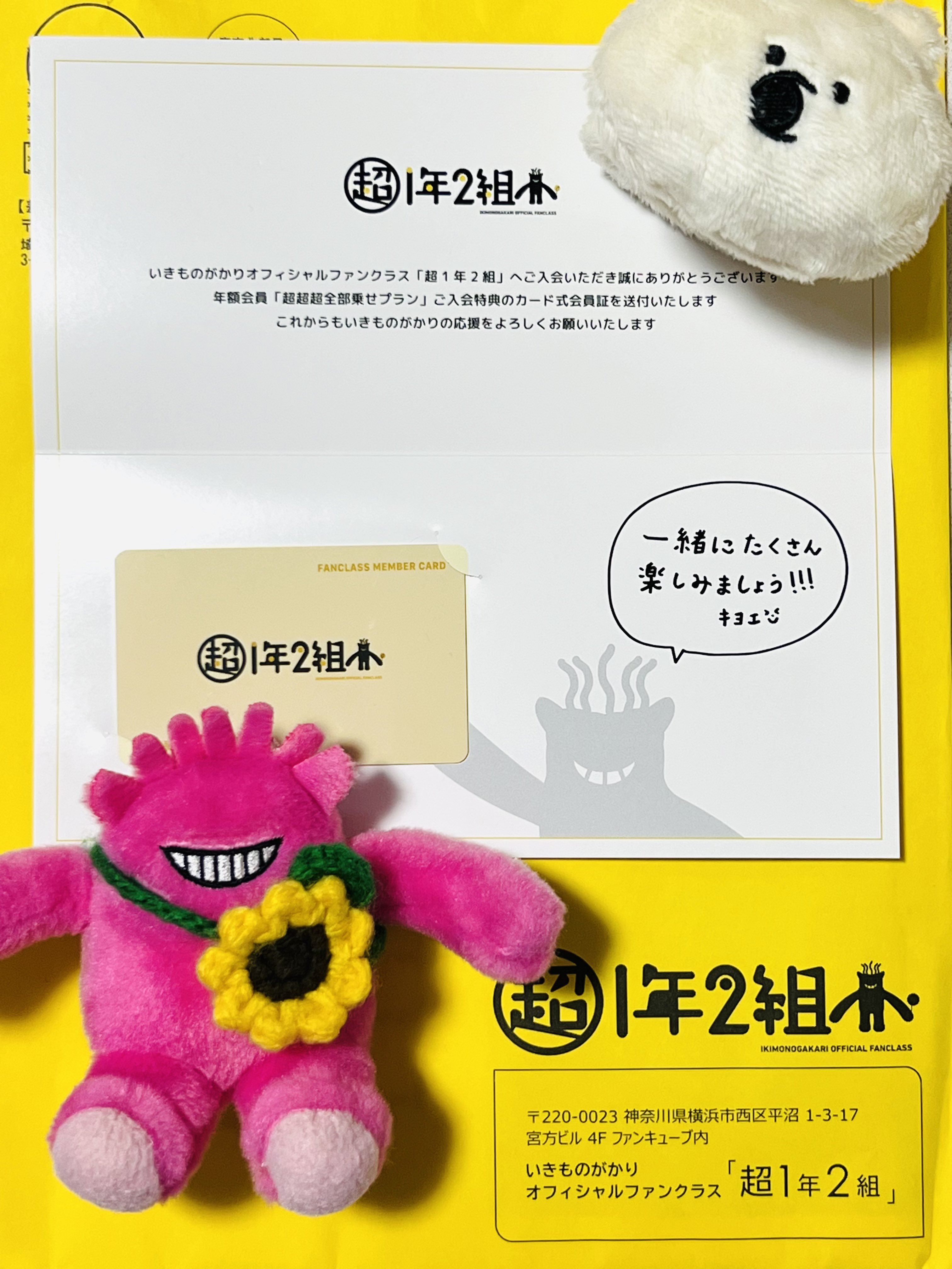 いきものがかりの直筆サイン入り写真 いきものがかり 直筆 サイン 写真