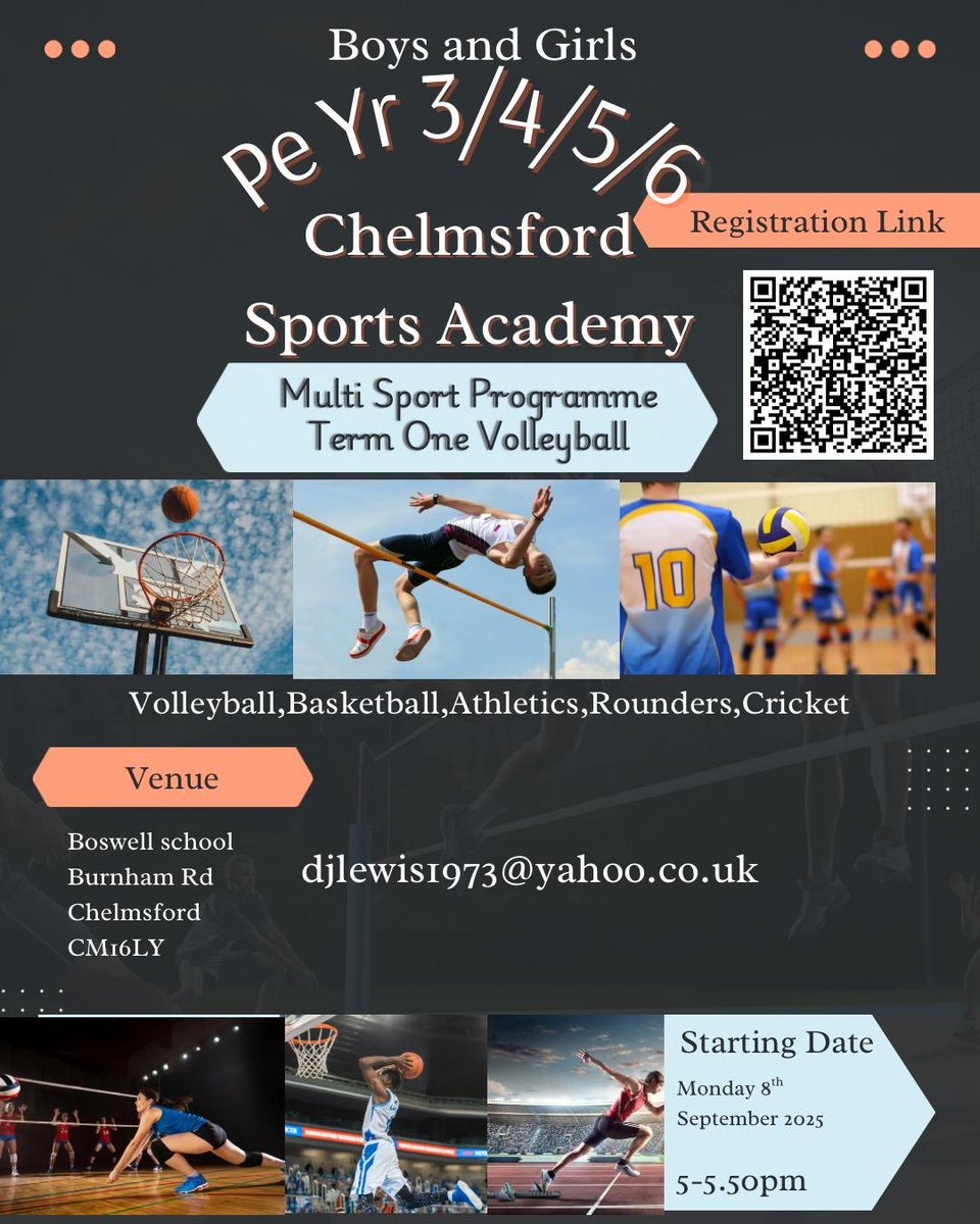 Lots of programmes to sign up. Early registration recommended.