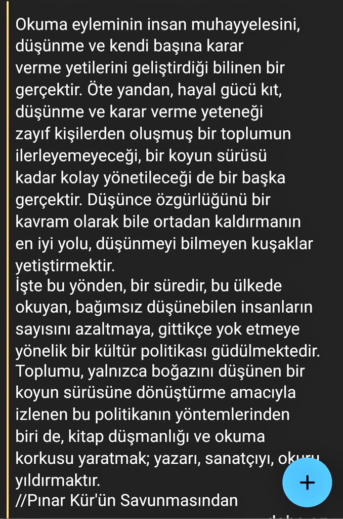 Myworld15996980's tweet photo. Asılacak Kadın kitabının yasaklanma kararının ardından #PınarKür 'ün savunması, ders niteliğinde..
Devri daim olsun🙏📖 https://t.co/q77RS12ACR