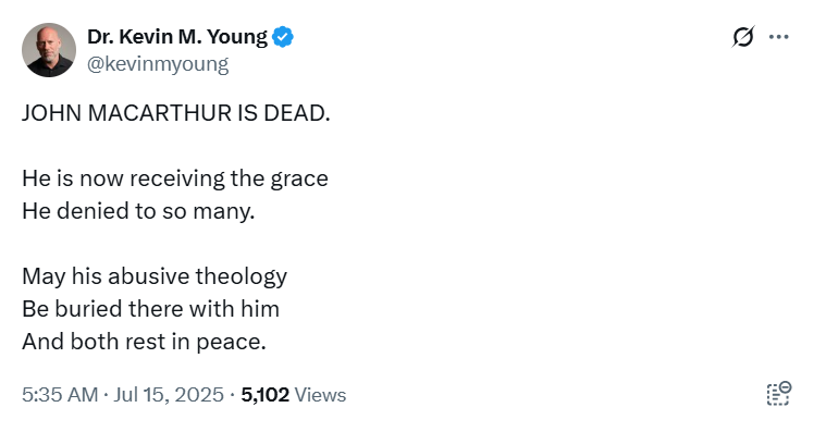 ronhenzel's tweet image. When you think grace is merely excusing what God’s Law condemns it’s no surprise that you consider those who proclaim that Law abusive and seek hope in their deaths.