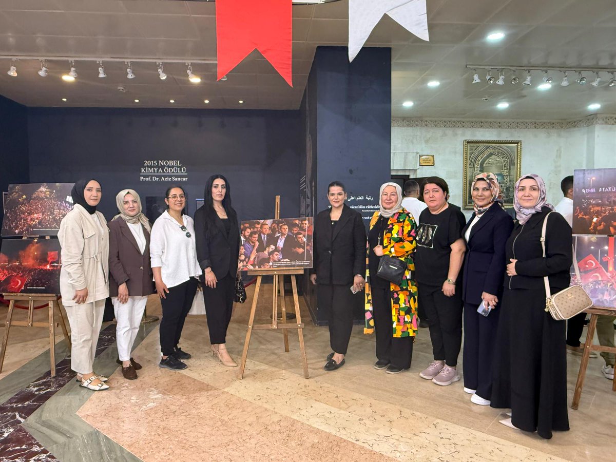 15 Temmuz Demokrasi ve Millî Birlik Günü anma etkinlikleri kapsamında, İl Başkanımız Sn.Mehmet Uncu ve Teşkilat üyelerimiz ile birlikte; 15 Temmuz Şehitlerini Anma ve Milli Birlik Duygusu konulu Panel ve Resim sergisine katılım sağladık.

📌 Panel, Rektör Yardımcısı Prof. Dr.