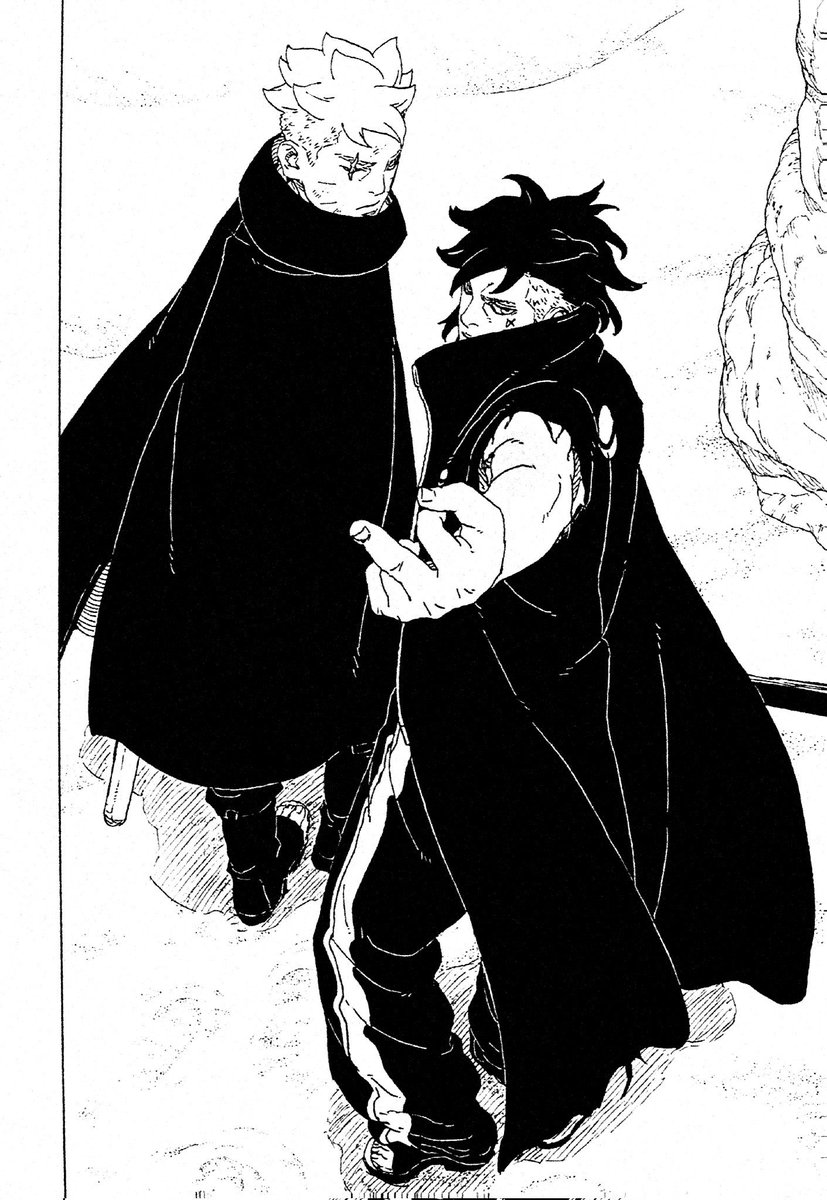 AfroSenju's tweet image. Nah this panel got it. Yall gotta read Part 2 Boruto man