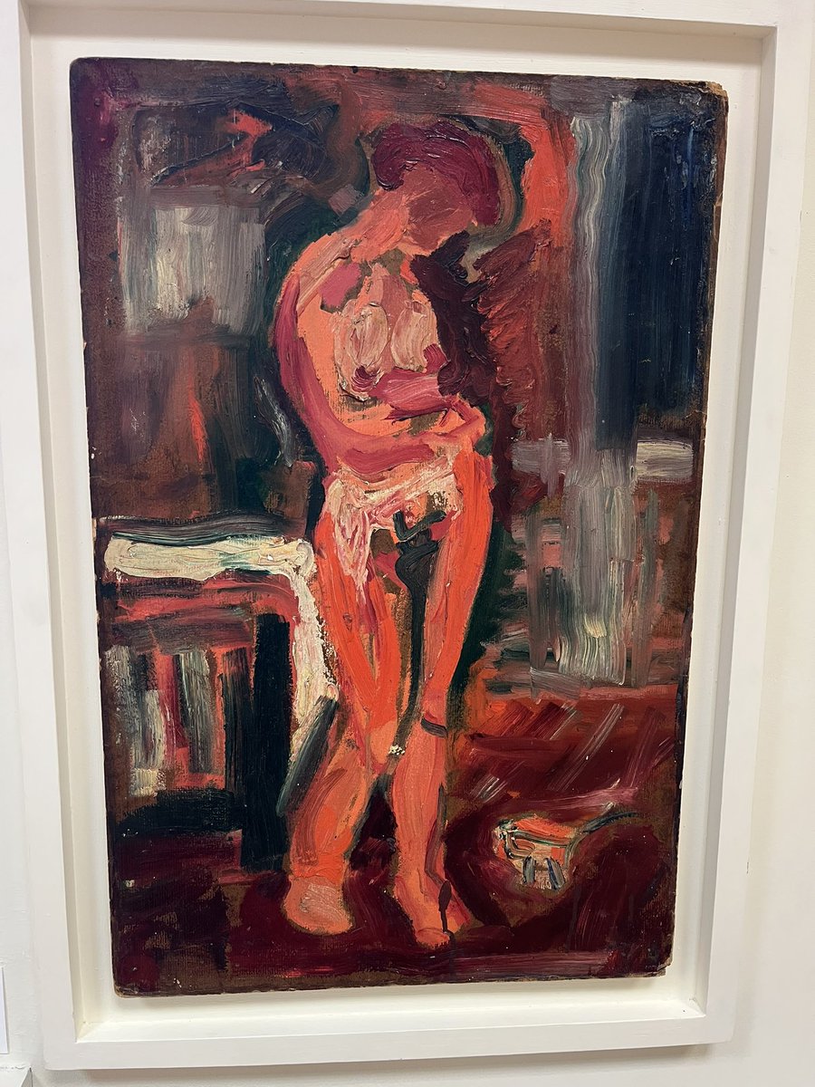 DunleavyBernard's tweet image. I was blown away by the quality of the work on view in the Karl Weschke exhibition - Painting Order Out Of Chaos - showing at Hillsboro Gallery: absolutely not to be missed! Lovely to catch up with John Daly and hear his reminiscences of the artist. #HillsboroFineArt