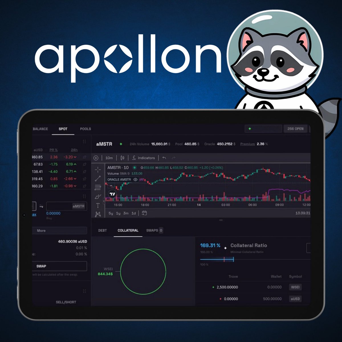 🚨 TRADE STOCKS ON SEI NOW 🚀 

Apollon.fi officially launched today with the ringing of the opening bell in New York.

To spread the word, we’re giving away 5x25 $SEI to every follower who likes and retweets this post.

To celebrate the launch of Apollon, we’re
