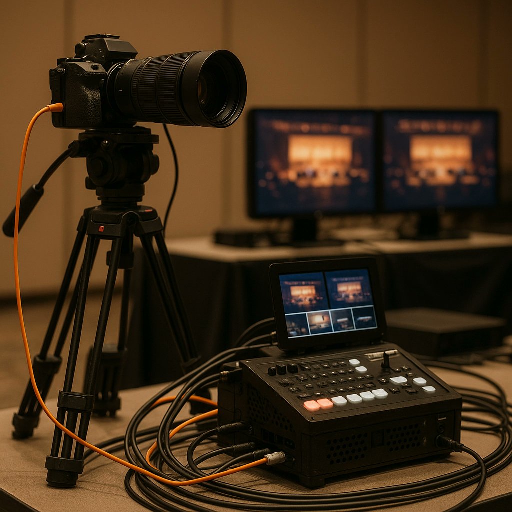 🎬 From camera setup to final broadcast, our end-to-end solutions keep your production flowing smoothly. No more tech headaches or workflow bottlenecks—just flawless delivery every time. 

Ready to streamline your next event? We've got you covered.

tkdsmedia.com