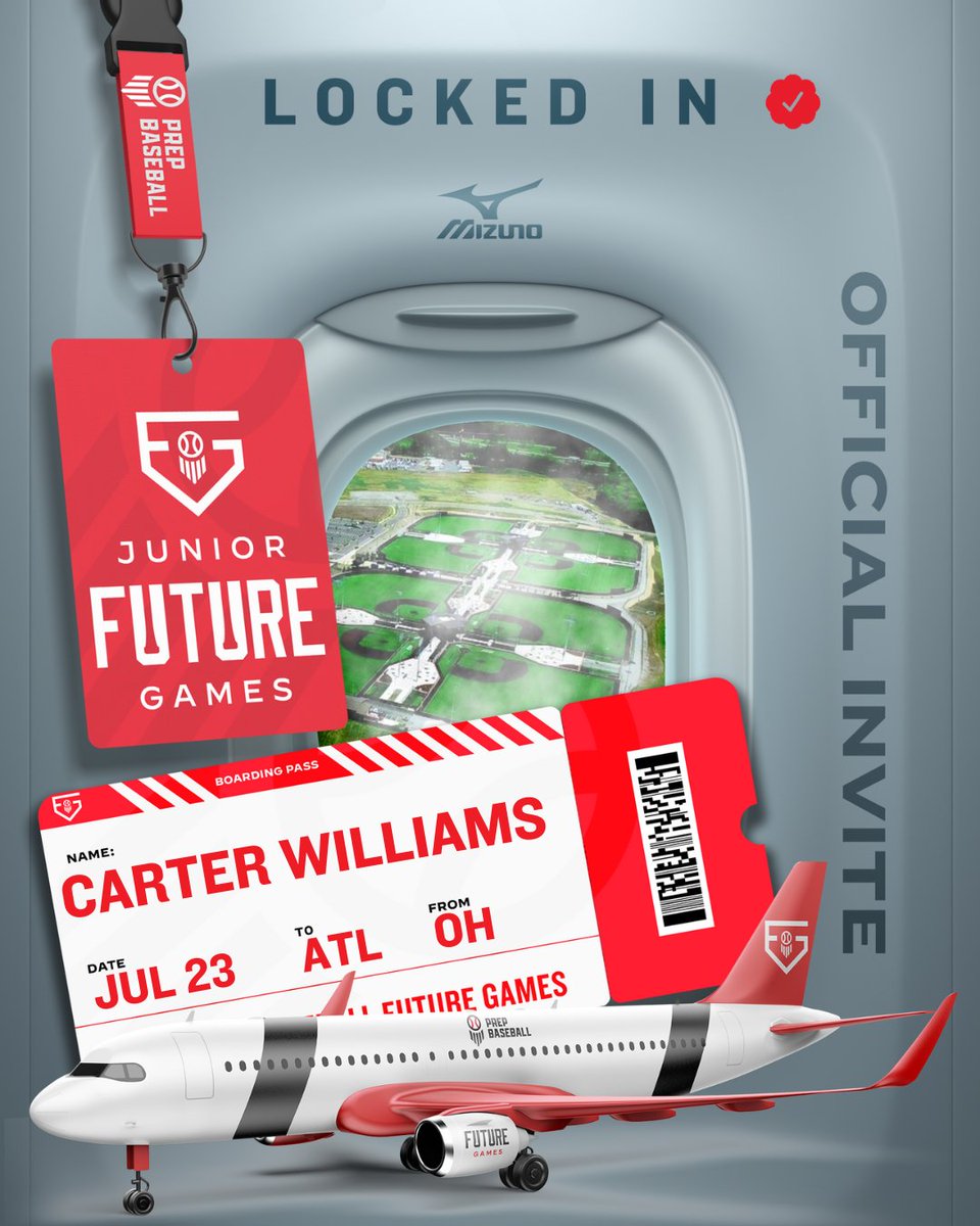 Prep Baseball Ohio (@prepbaseballoh) on Twitter photo ๐๐ง๐ฏ๐ข๐ญ๐ ๐๐๐๐๐ฉ๐ญ๐๐. ๐ค
Welcome 2029 C/3B Carter Williams to Team Ohio at the 2025 Junior Future Games!
<a href="/CarterDub22/">Carter Williams</a> @PrepBaseball #PBJFG25 ๐๐ง๐ฏ๐ข๐ญ๐ ๐๐๐๐๐ฉ๐ญ๐๐. ๐ค
Welcome 2029 C/3B Carter Williams to Team Ohio at the 2025 Junior Future Games!
<a href="/CarterDub22/">Carter Williams</a> @PrepBaseball #PBJFG25
