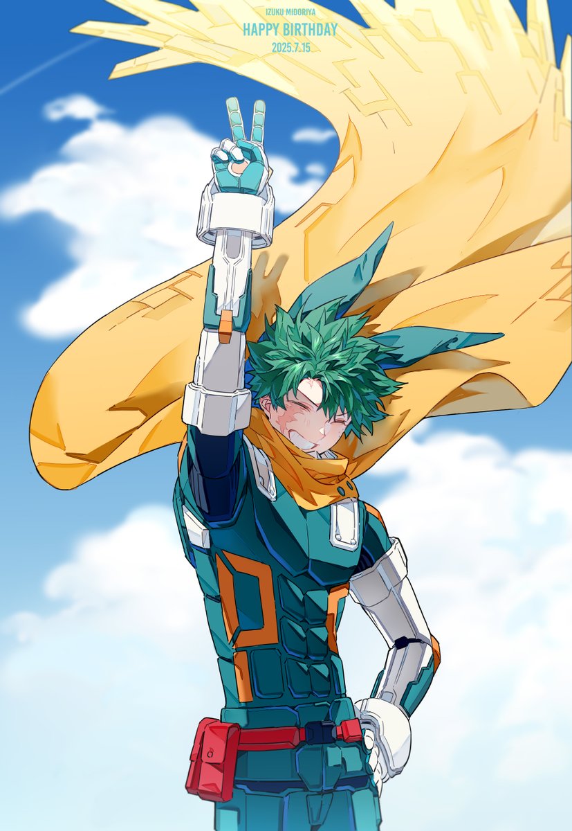 #緑谷出久誕生祭2025 #緑谷出久 
💚💚💚🎂🎂🎂💚💚💚