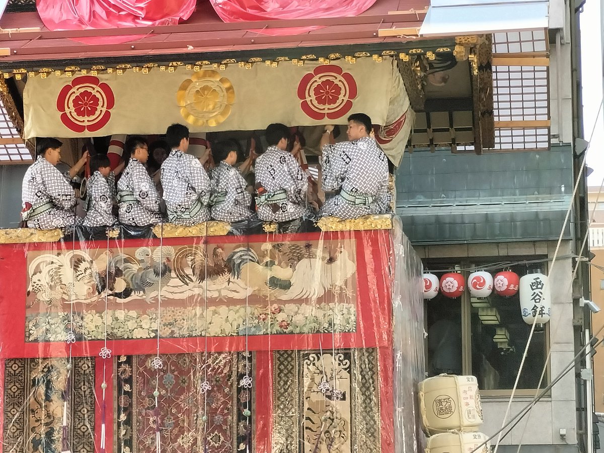京都の夏
祇園祭　長刀鉾🪭