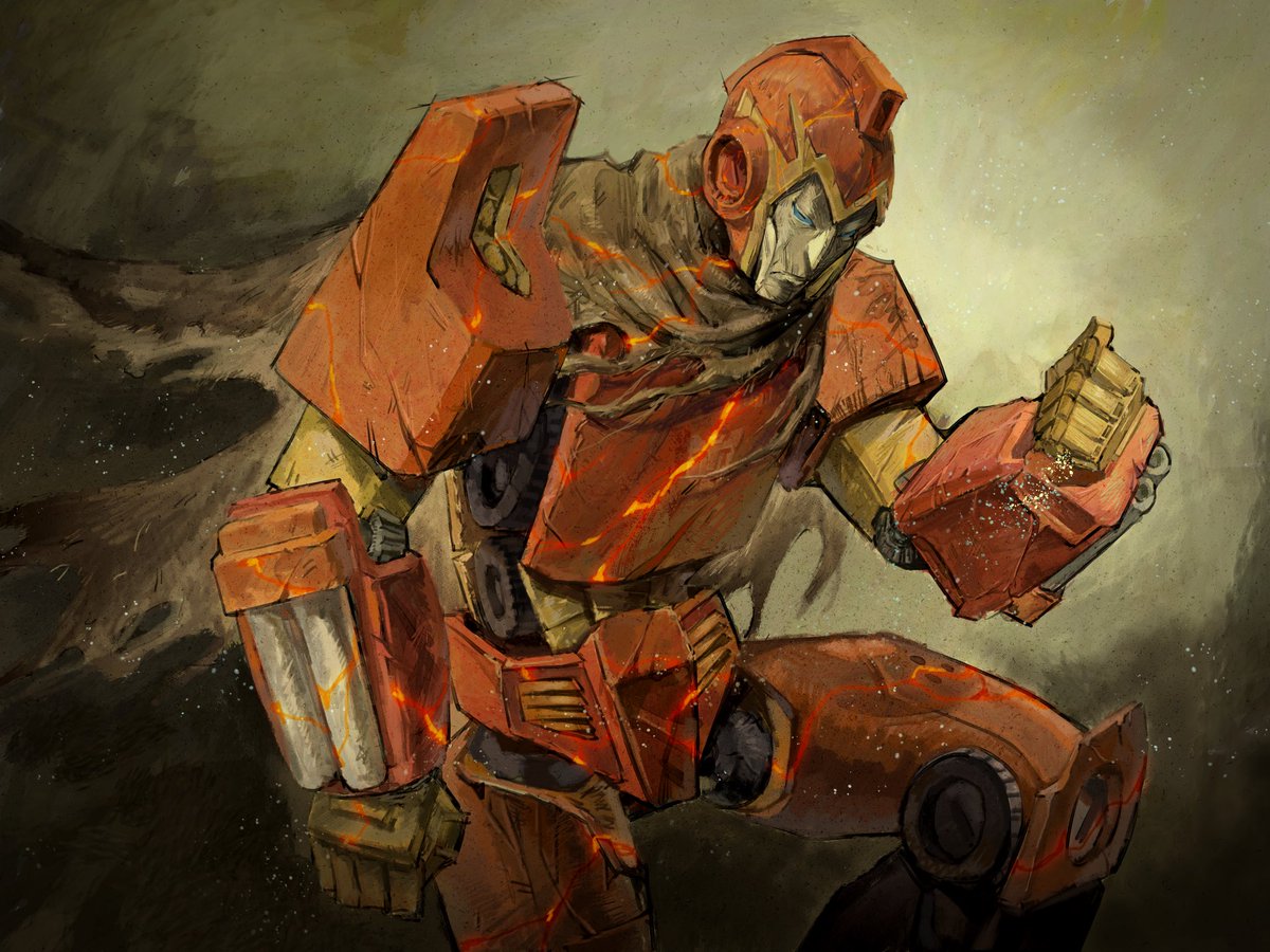 Gilasame's tweet photo. 星之将熄,然位不见王影
灭火吧!rodimus
#transformers #lastbotstanding #darksouls #rodimus #Maccadam https://t.co/P7ynVKoUto