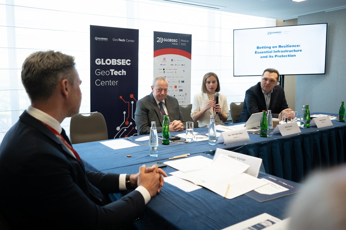 GLOBSEC's tweet image. The recent Iberian blackout reminded us just how fragile our infrastructure can be—whether due to cyberattacks, sabotage, or natural disasters.
At the GLOBSEC Forum, the side session Betting on Resilience: Essential Infrastructure and its Protection, moderated by Alena Kudzko,…