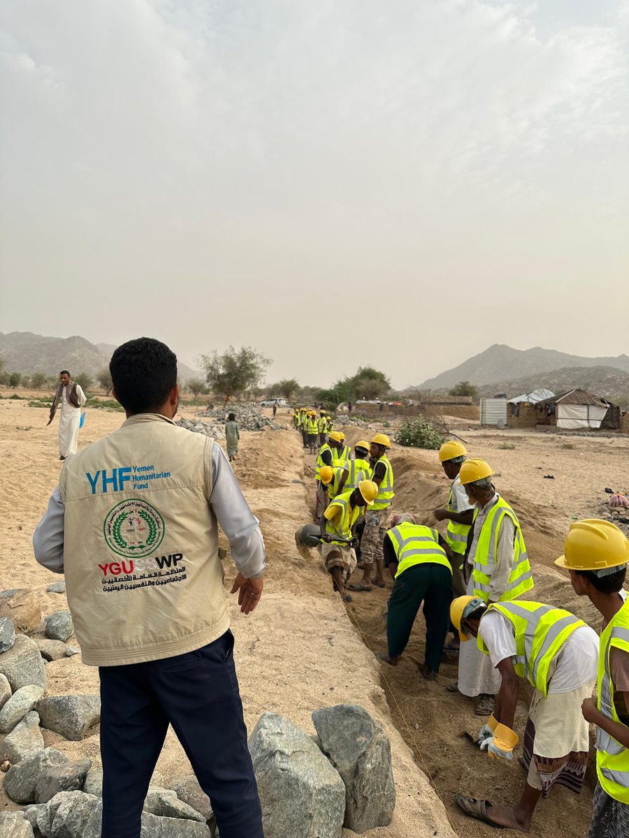 ygusswp's tweet image. With generous support from @YHF_Yemen, @YGUSSWP is implementing 3 maintenance projects in #Khayran_AlMuharraq – #Hajjah to reduce flood risks in IDP sites, engage 63 BNFs in CFW mechanism &amp;amp; enhance site safety &amp;amp; resilience.
ygusswp.org/blog/implement…
@OCHAYemen @CBPFs