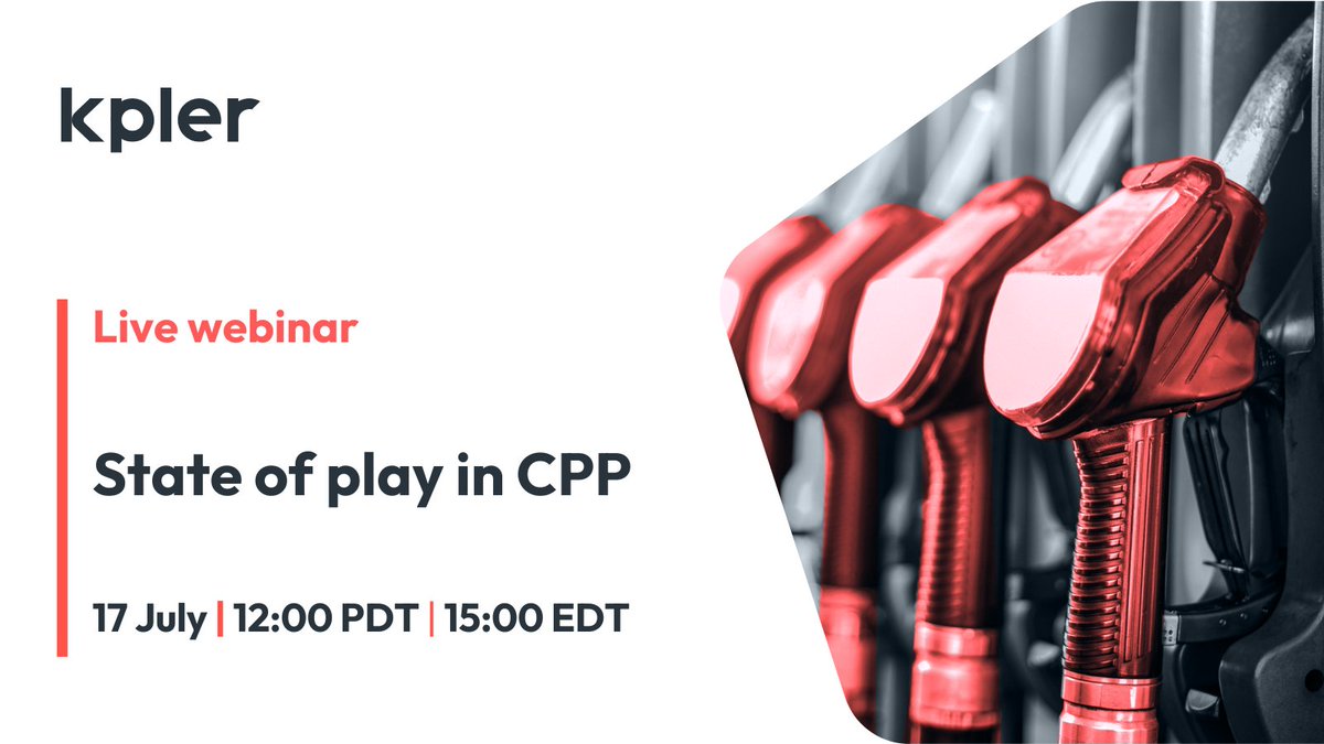 Kpler's tweet image. As the peak travel season unfolds, we invite you to join our Kpler Insight analysts for an exclusive webinar focusing on key developments in clean petroleum products and global refining, delving into our latest expectations and associated risks for this market segment. Key themes…