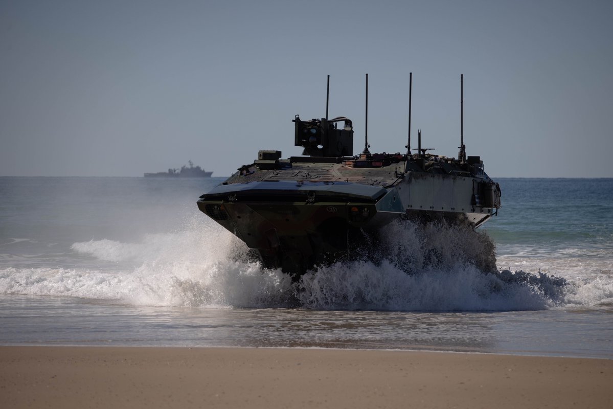 31stMeu's tweet image. 馃搷Urban Operations Training Facility, Queensland, AU, July 5, 2025.
U.S. Marines with BLT 1/7, 31st MEU, conduct a simulated amphibious assault.
(@USMC 馃摳 by Sgt. Angel Diaz Montes De Oca)
@DefenceAust @USEmbAustralia @DeptofDefense
#Marines #Lethality #Readiness #CombatReady