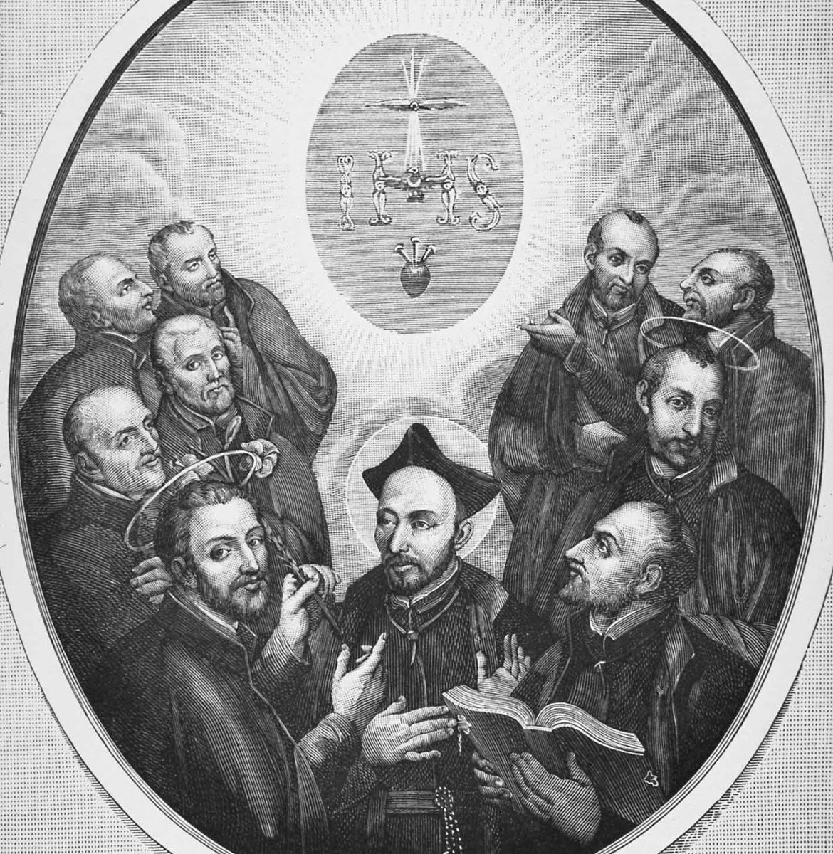 jesuitnews's tweet image. #OTD in 1579, the death in Lisbon of Simão Rodrigues, SJ, one of the original companions of St. Ignatius. Rodrigues introduced the Society into Portugal. (pictured: St. Ignatius and the first companions)
