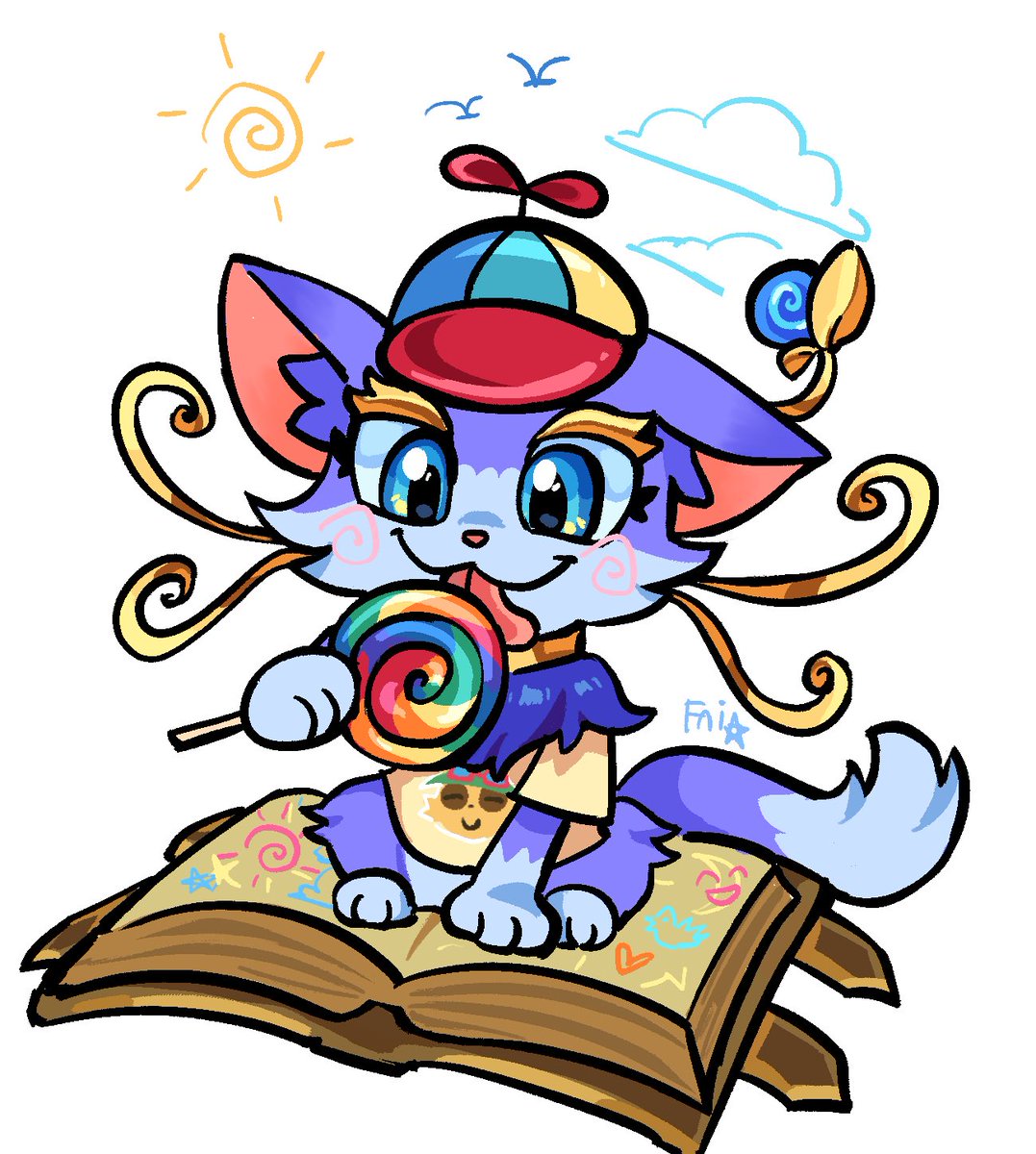 SIRISOAP's tweet image. Dilly dally Yuumi ☀️ #ArtofLegends