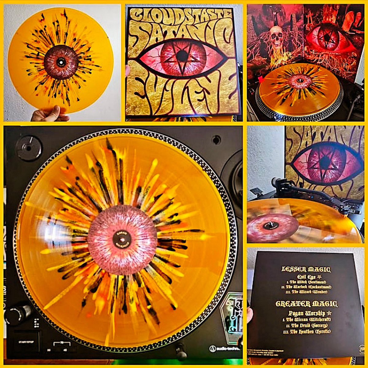 Clouds Taste Satanic (@satanicclouds) on Twitter photo The vinyl REPRESS of EVIL EYE from Interstellar Smoke Records has arrived in the USA π€πΌand will be available Friday 7/18 at 11 AM EST on our Bandcamp Page πͺπΌ 
180G Heavyweight Vinyl in a Gatefold Jacket 
Only 75 copies, shipping from the US
Get yours and thanks! π¨πΆβπ«οΈποΈ The vinyl REPRESS of EVIL EYE from Interstellar Smoke Records has arrived in the USA π€πΌand will be available Friday 7/18 at 11 AM EST on our Bandcamp Page πͺπΌ 
180G Heavyweight Vinyl in a Gatefold Jacket 
Only 75 copies, shipping from the US
Get yours and thanks! π¨πΆβπ«οΈποΈ