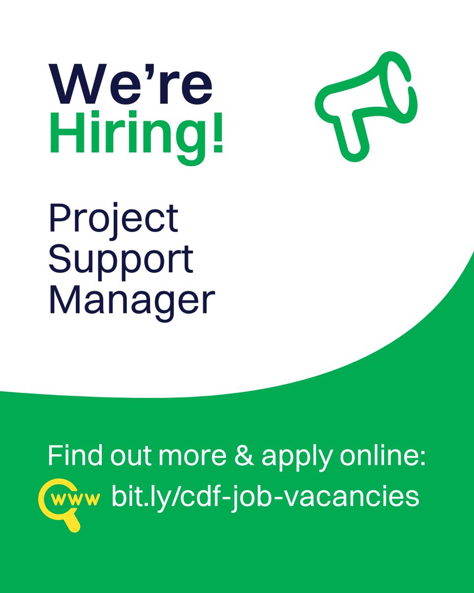 📣 We’re hiring! Chichester District Foodbank is looking for a Project Support Manager to lead admin, IT, events &amp; more. Make a real impact supporting our team &amp; community 💚 Find out more here 👉 bit.ly/cdf-job-vacanc…   

#CharityJobs #Chichester