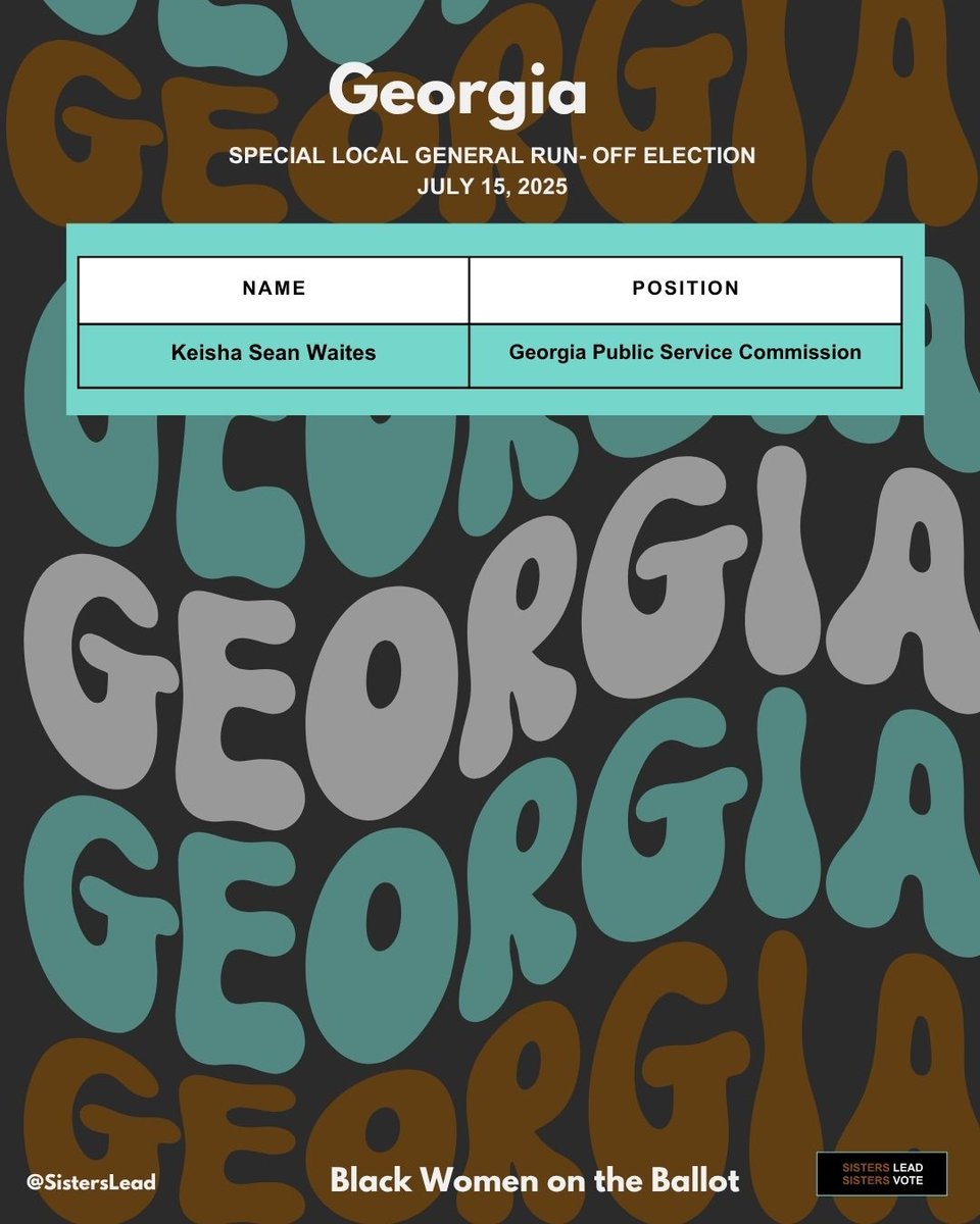 Sisters Lead Sisters Vote tweet media