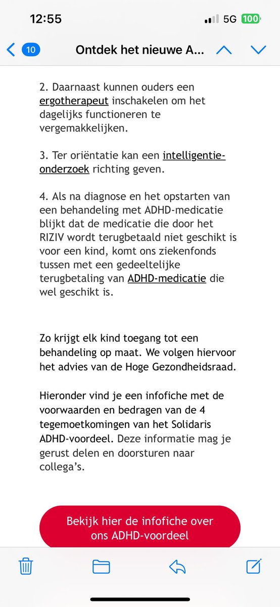 KDepoorterMP's tweet image. Solidaris gaat zonder diagnose ADHD pakketten uitdelen, medicatie terugbetalen buiten het RIZIV om en gezondheidsbeleid voeren via ergotherapeut en intelligentie-onderzoek.
Daar schrik ik even van.. lijkt wel een marketing stunt
Op welke wetenschappelijke basis stoelt dit?