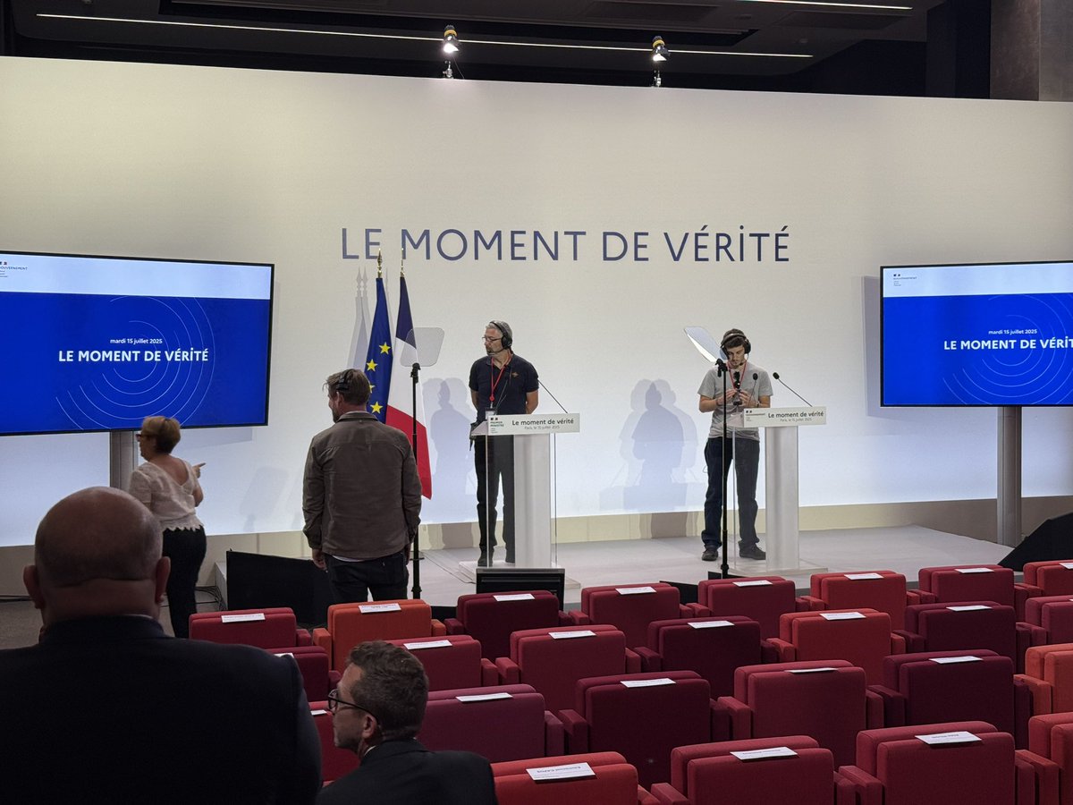 ThomasDespre's tweet image. « Le moment de vérité »
Dans 20 minutes François Bayrou doit présenter les choix du gouvernement pour trouver 40 milliards d’euros d’économie en 2026
@RTLFrance