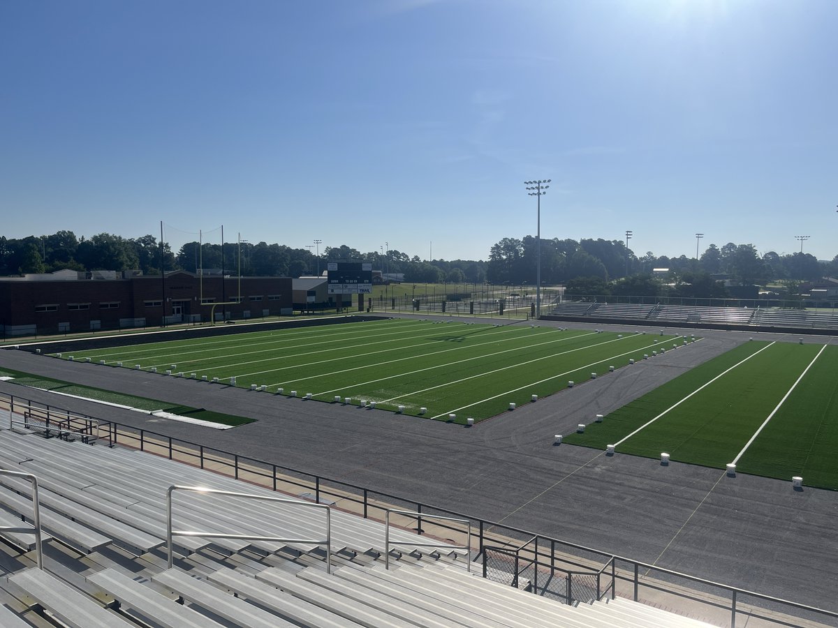 Our turf project is moving right along! Looking forward to some big crowds in Bailey Stadium this year!

#WarriorStrong
