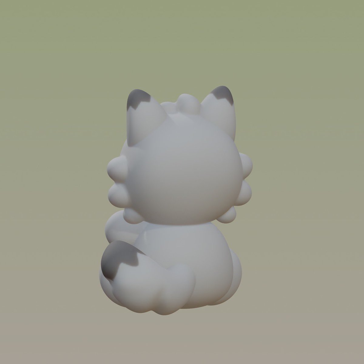 なんとお友達が私の描くモフの姿じゃっくくんを3Dにしてくれたよ❣️
え！こんなフィギュア売ってそう！って言っちゃったよ‼️最高可愛いーー‼️🐺✨