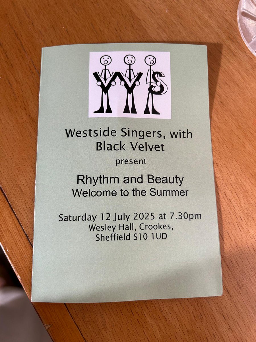 GambleWithLives's tweet image. Thank you to everyone who attended & supported the Rhythm and Beauty summer concert in Sheffield at the weekend – it was a great evening!
Special thanks to Westside Singers & Black Velvet for raising funds for GwL
