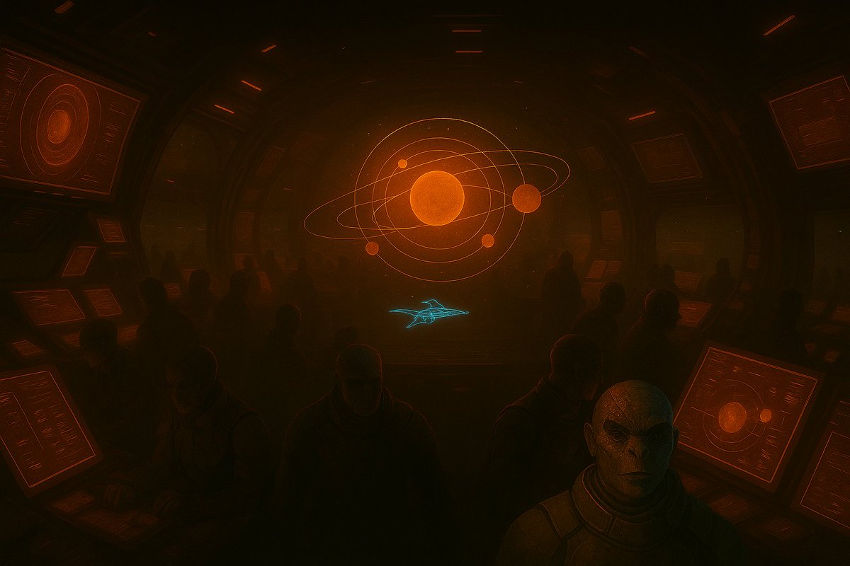 Webtrance's tweet image. Twelve thousand years ago, Earth burned. Now, the red star Rahda pulses with a broken heart. Aboard Hectyrax, Xelexnia is dying. Chron is evolving. Ju’Lak Ing’ron knows: this isn't natural. It's a weapon. mikekawitzky.substack.com/p/afterbirth?r…
#scifi #afrofuturism #sciencefiction