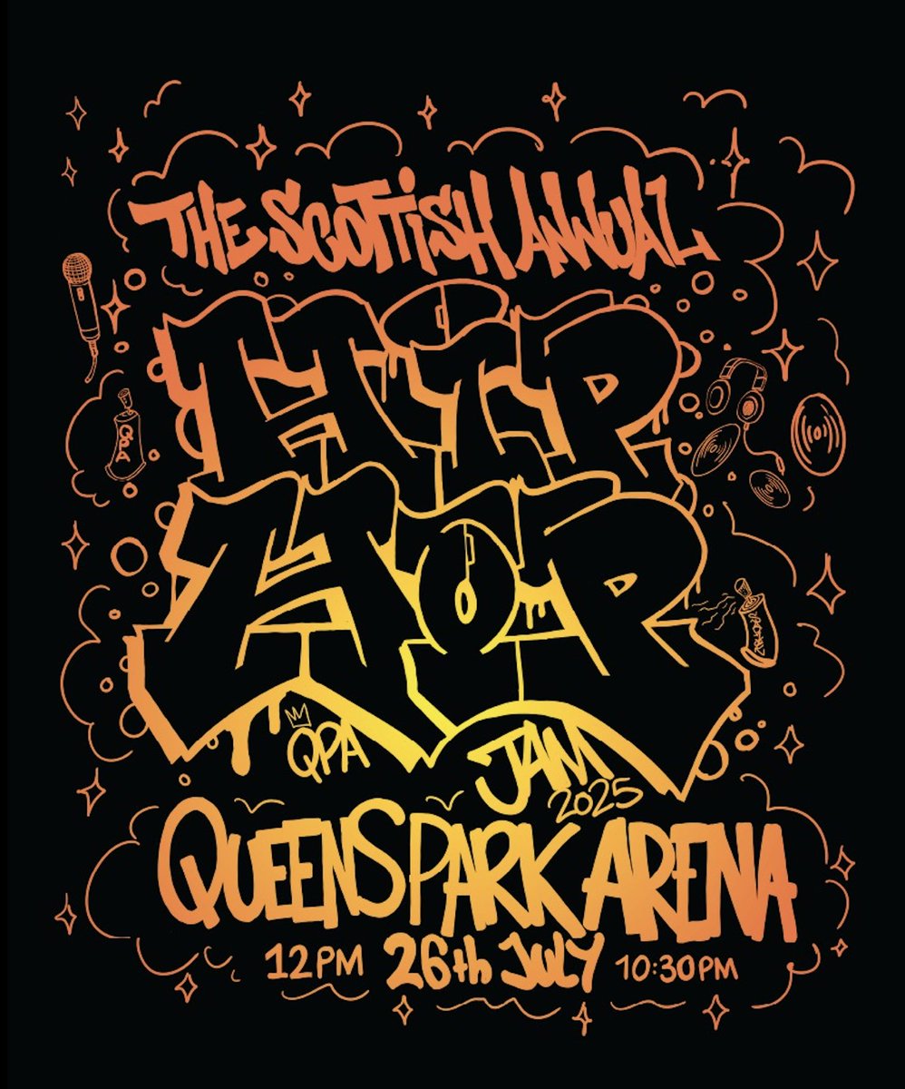 The Scottish Annual Hip Hop Jam

Contributor Spotlight: RADA

Sat 26 July 2025
Queens Park Arena, Glasgow
12 PM - 10 PM

A family friendly celebration of Hip Hop culture

FREE tix -&gt; shorturl.at/z5rZG