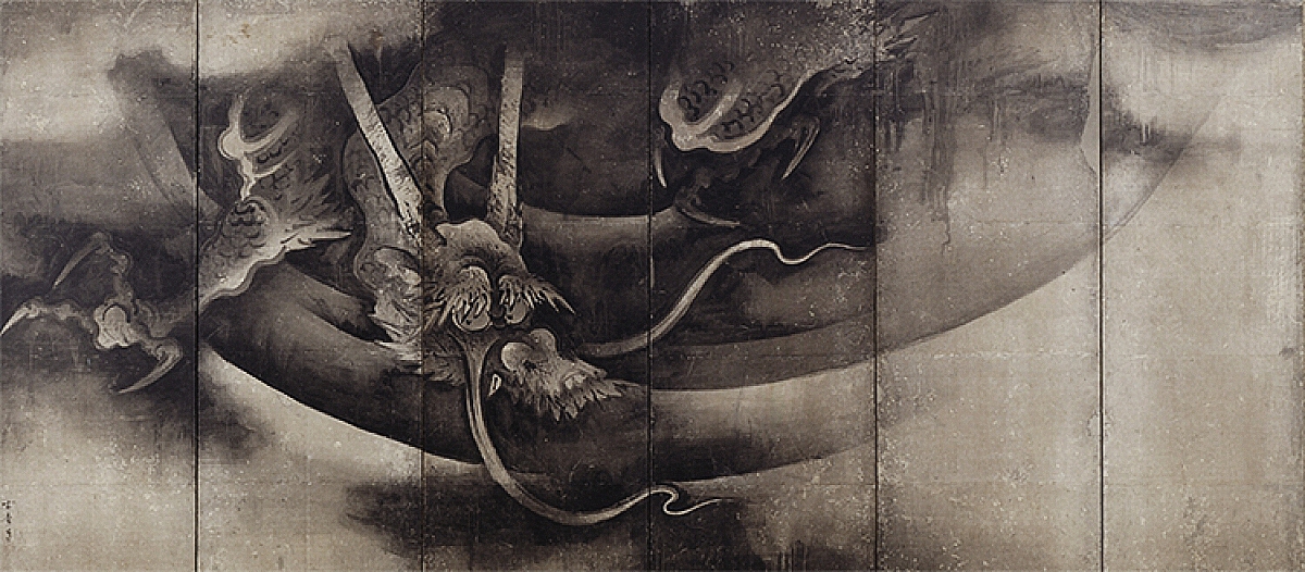 海北 友松 かいほう ゆうしょう Kaihō Yūshō 1533–1615 《雲龍図