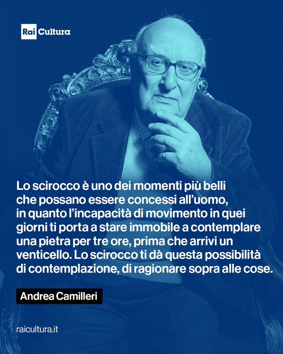 Il #17luglio 2019 ci lasciava Andrea Camilleri.
Qui l'omaggio di Rai Cultura in ricordo del Maestro: bit.ly/omaggioaandrea…
