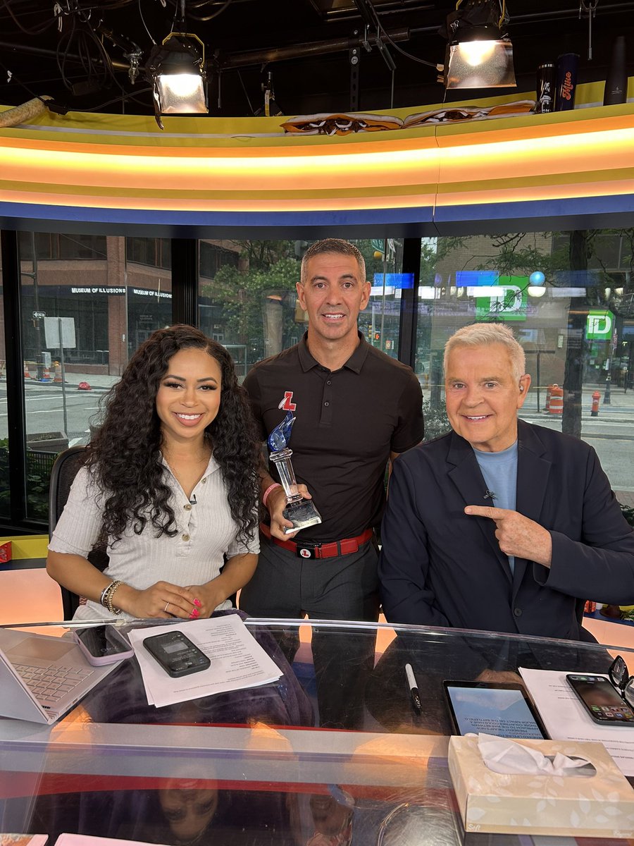 CattaniTony's tweet image. Another great opportunity to share the amazing things happening at @LenapePride this morning on @FOX29philly Hosts @AlexHolleyFOX29 & @MikeFOX29 we’re super kind and welcoming.
Proud to represent @NJPSA @NASSP