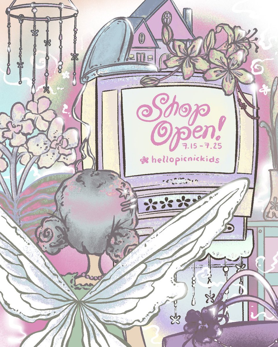 Shop is now Open!!! (✿˵╹∀╹˵)(╹∀╹˵❁)

For Pre-order: Prints, Keychains, Pins, Stickers, Fabric Posters 🛒💭💗 ** 7.15 - 7.25 :)

🌐 hellopicnickids.carrd.co [WW &amp; Local]