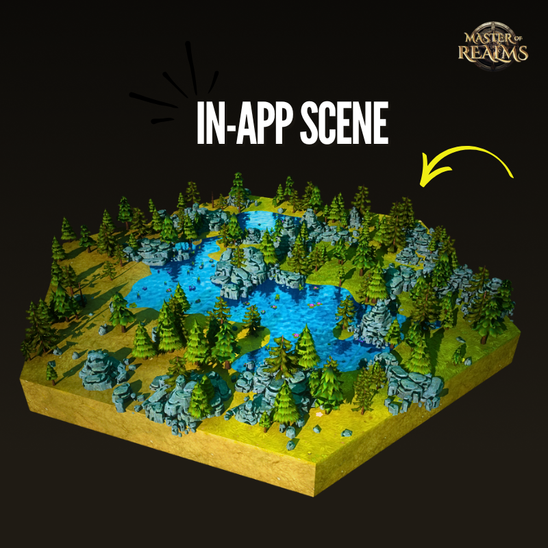 MasterofRealm's tweet image. From In-App Scene to Paintable 3D Model! 🎨✨ Bring your fantasy world to life with Master of Realms!

Join Our Discord Communityv -  discord.gg/Qa9YtaXAHZ

#masterofrealms #rpgmapping #3dprintedmodel  #ttrpgcommunity #dnd5e #5e #pathfinder #hexmaps #mapmaking  #wargaming