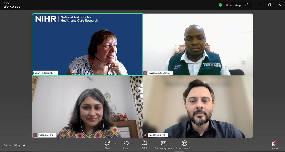 CONTROL (@control_nihr) on Twitter photo Dr. Zeeshan Kibria <a href="/drzeeshankibria/">Dr Zeeshan Kibria</a> Programme Manager <a href="/CONTROL_NIHR/">CONTROL</a> and Co-Lead of Art for Impact, joined the esteemed panel at today’s NIHR CEI Launch Webinar, sharing insightful highlights and learnings from our pilot project. 🌍🎤
#NIHRCEI <a href="/NIHRglobal/">NIHR Global Health</a> Dr. Zeeshan Kibria <a href="/drzeeshankibria/">Dr Zeeshan Kibria</a> Programme Manager <a href="/CONTROL_NIHR/">CONTROL</a> and Co-Lead of Art for Impact, joined the esteemed panel at today’s NIHR CEI Launch Webinar, sharing insightful highlights and learnings from our pilot project. 🌍🎤
#NIHRCEI <a href="/NIHRglobal/">NIHR Global Health</a>