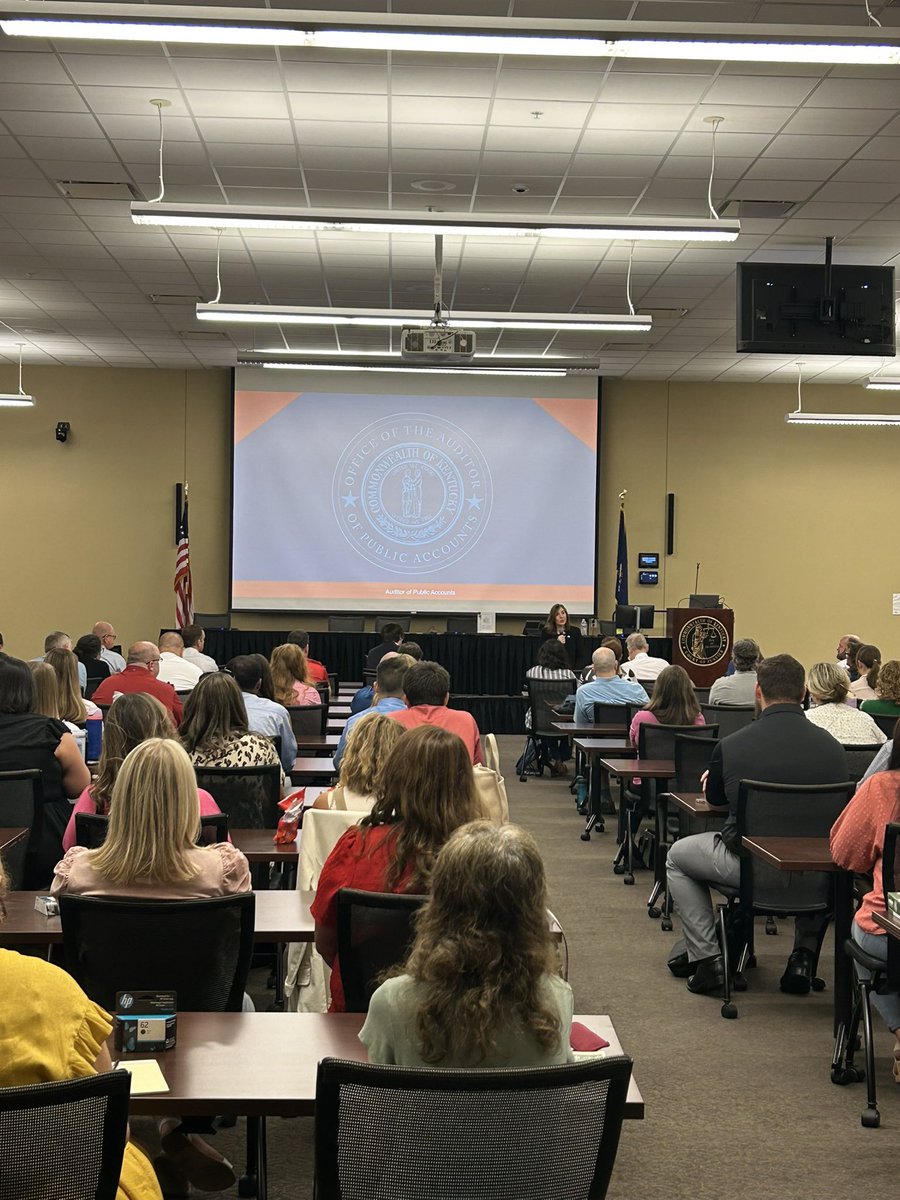 Today, we gathered our entire audit staff in Frankfort for training at our 2025 Summer Conference. I am thankful to them for their hard work and dedication to KY throughout the year.