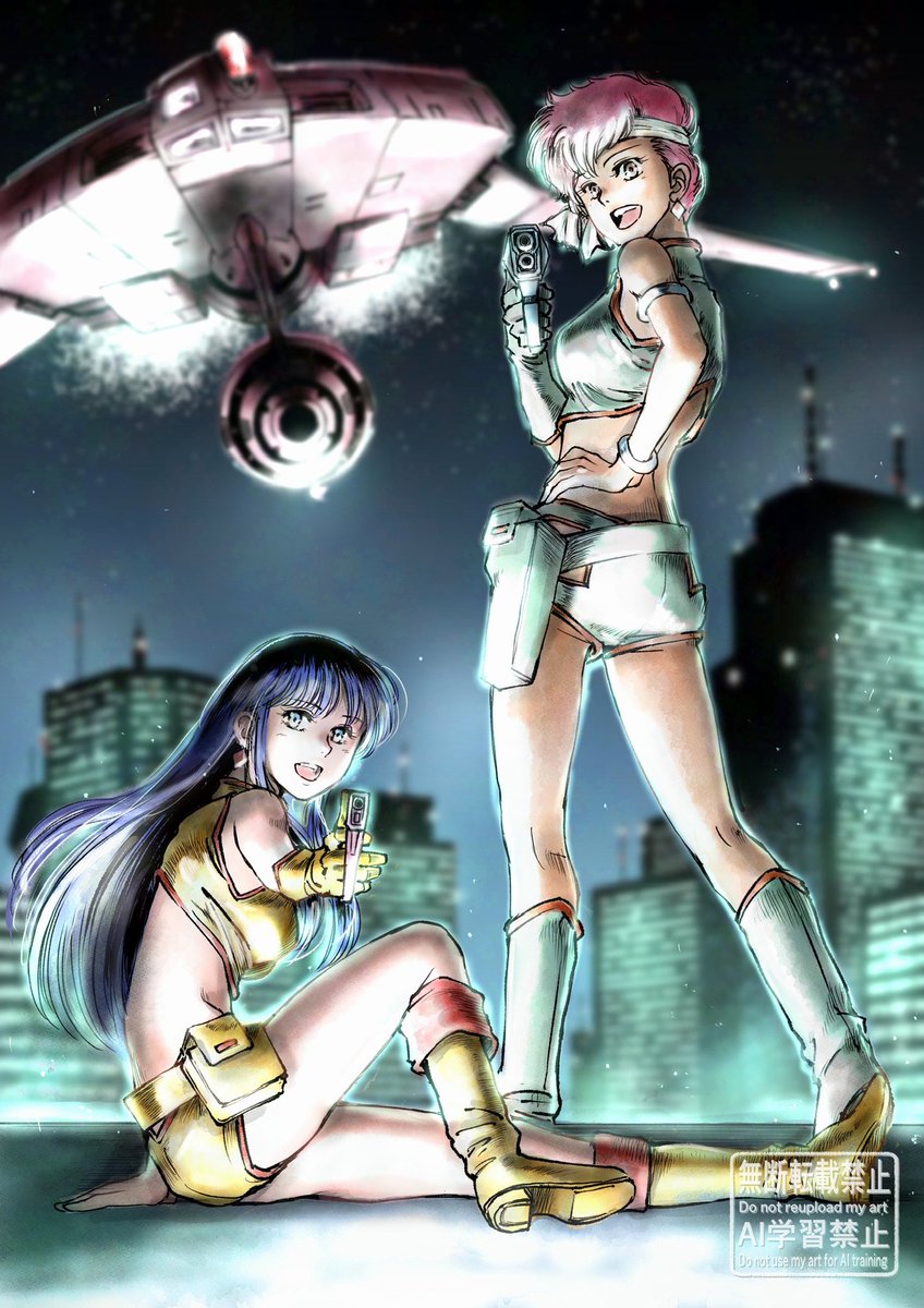 kaerunop2's tweet image. おめでとうございます♪
#ダーティペア40周年