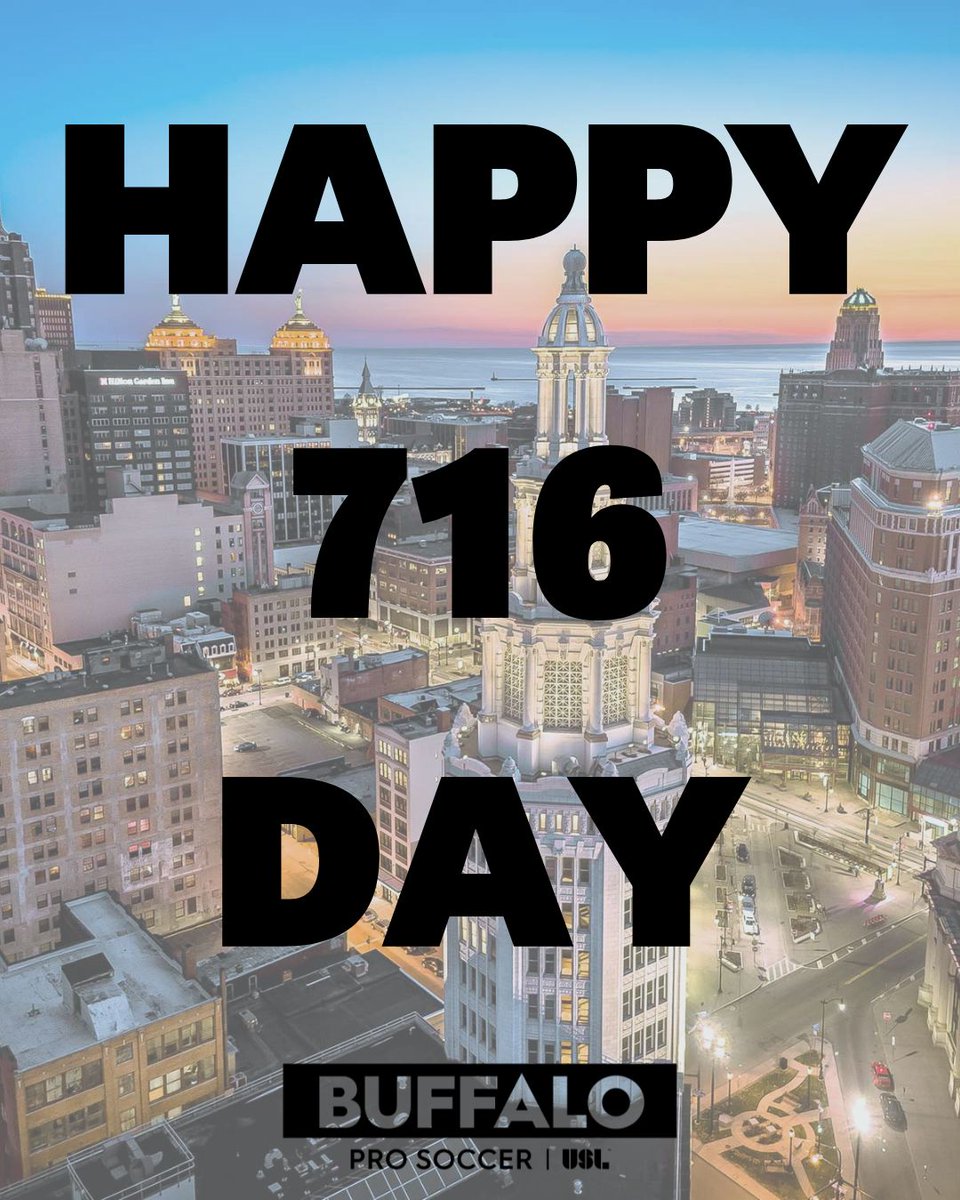 Happy 716 Day, Buffalo!

#716Day #BuffaloProSoccer