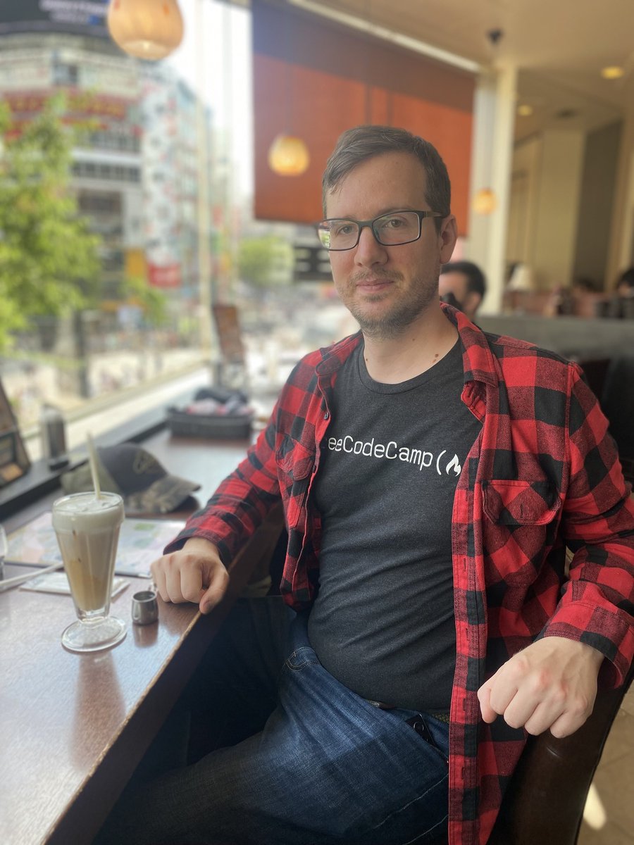 ossia's tweet image. I hung out with Exampro founder CTO and teacher extraordinare @andrewbrown in Shibuya. 

Pancakes and Milk Tea at MAGNET cafe. 

Super chill dude in person. Meet your heroes.