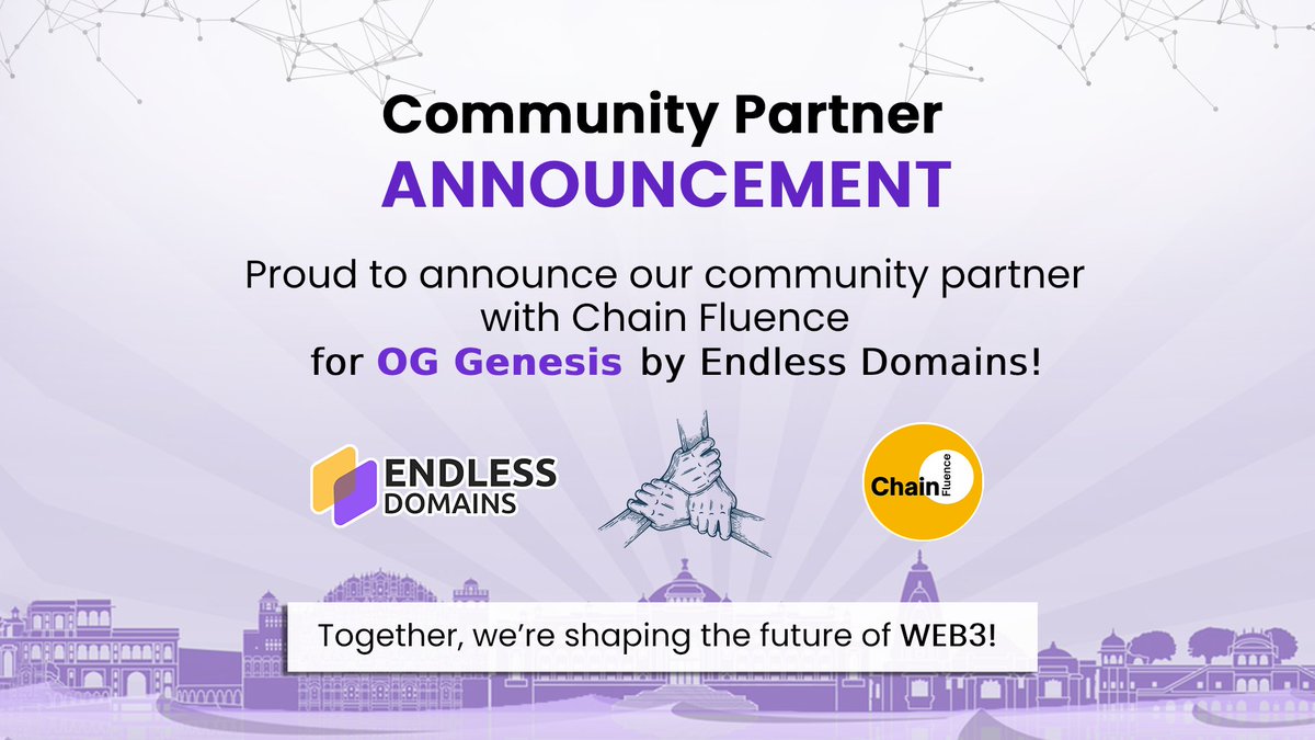 EndlessDomains (@endlessdomains) on Twitter photo ๐๐๐ฒ ๐๐๐ฅ๐ฅ๐จ ๐ญ๐จ <a href="/chainfluence_1/">Chainfluence</a>, ๐จ๐ฎ๐ซ ๐๐จ๐ฆ๐ฆ๐ฎ๐ง๐ข๐ญ๐ฒ ๐ฉ๐๐ซ๐ญ๐ง๐๐ซ ๐๐จ๐ซ ๐๐ ๐๐๐ง๐๐ฌ๐ข๐ฌ ๐๐ก๐๐ฉ๐ญ๐๐ซ ๐! ๐ค
They simplify #Web3 and make strategy, trends, and growth more accessible to everyone.
Glad to have them spark smarter conversations in Jaipur ๐ฅ ๐๐๐ฒ ๐๐๐ฅ๐ฅ๐จ ๐ญ๐จ <a href="/chainfluence_1/">Chainfluence</a>, ๐จ๐ฎ๐ซ ๐๐จ๐ฆ๐ฆ๐ฎ๐ง๐ข๐ญ๐ฒ ๐ฉ๐๐ซ๐ญ๐ง๐๐ซ ๐๐จ๐ซ ๐๐ ๐๐๐ง๐๐ฌ๐ข๐ฌ ๐๐ก๐๐ฉ๐ญ๐๐ซ ๐! ๐ค
They simplify #Web3 and make strategy, trends, and growth more accessible to everyone.
Glad to have them spark smarter conversations in Jaipur ๐ฅ