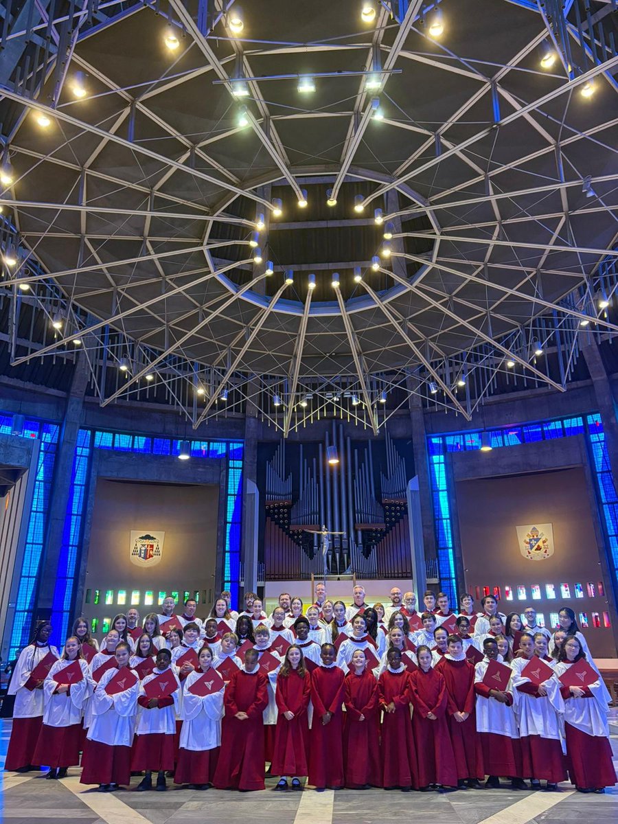 Our choir term ended Sunday - what a year! From the unforgettable trip to Cologne to the special Installation Mass, thank you all for your hard work and passion. We’re proud of everything you’ve achieved. Here’s to more milestones ahead! 🎶 

#ChoirFamily #ThankYou