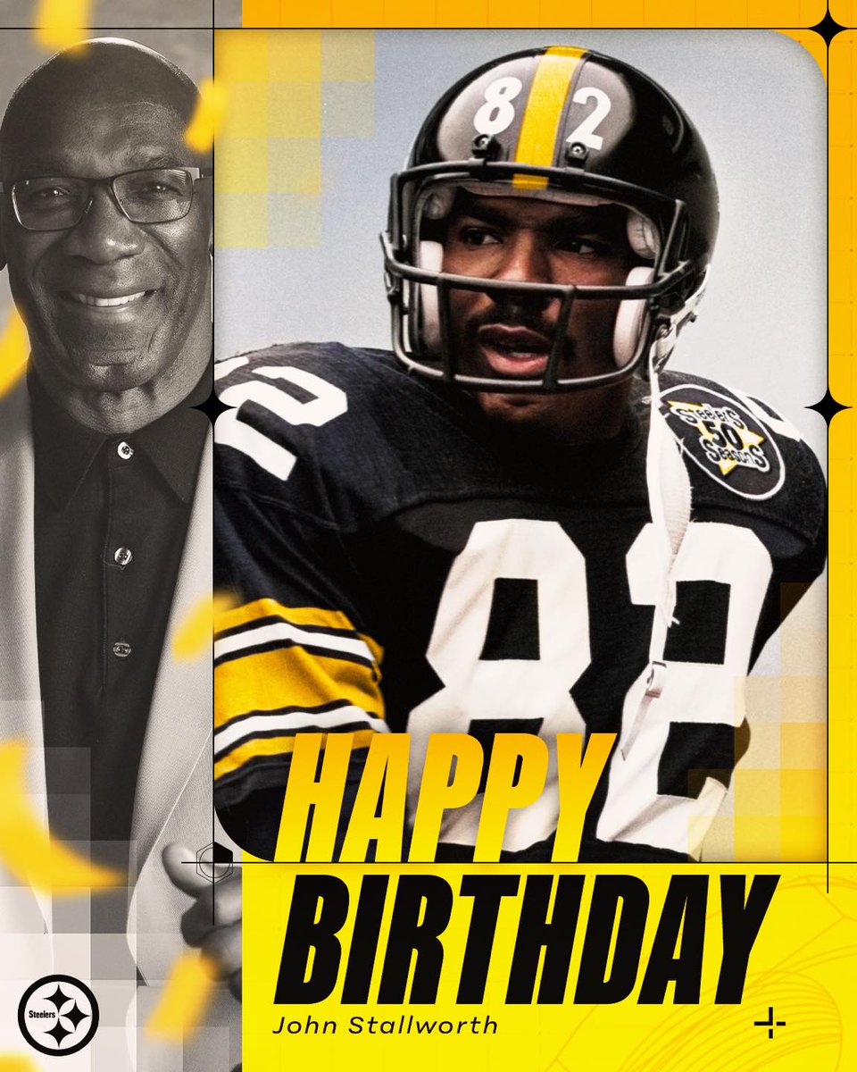 Happy Birthday John Stallworth‼️