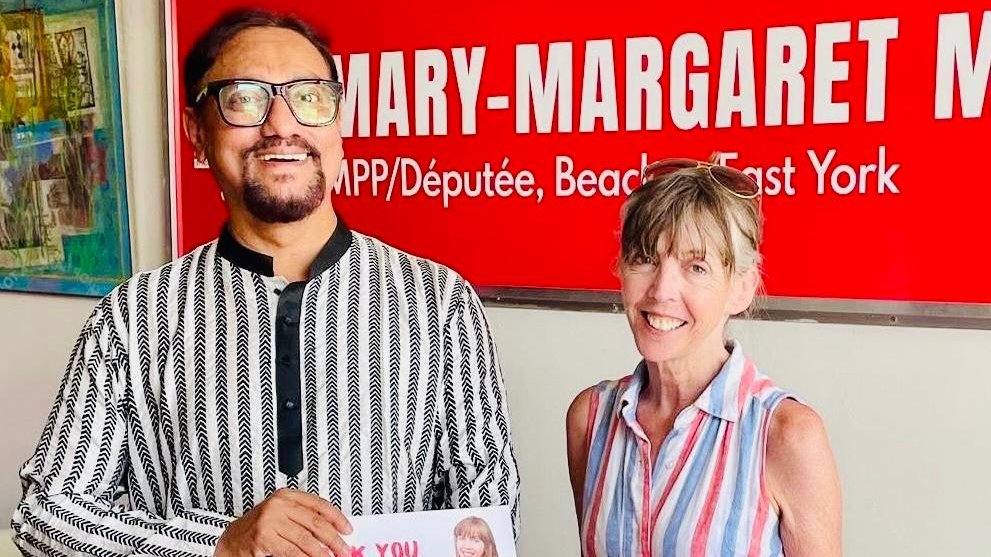 টরন্টোতে চসিক মেয়রের সঙ্গে এমপিপি মেরি-মার্গারেট ম্যাকমাহনের বৈঠক